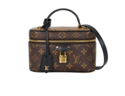 Vanity Chain Pouch Bag, Canvas, Monogram, NFC, S/DB/CL/K/L, 2*